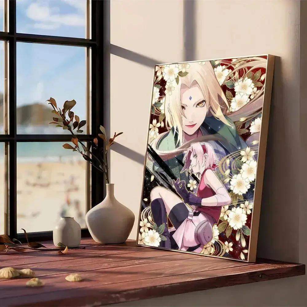 Naruto Shippuden Wall Posters Self Adhesive Vibrant Colors - ToylandEU