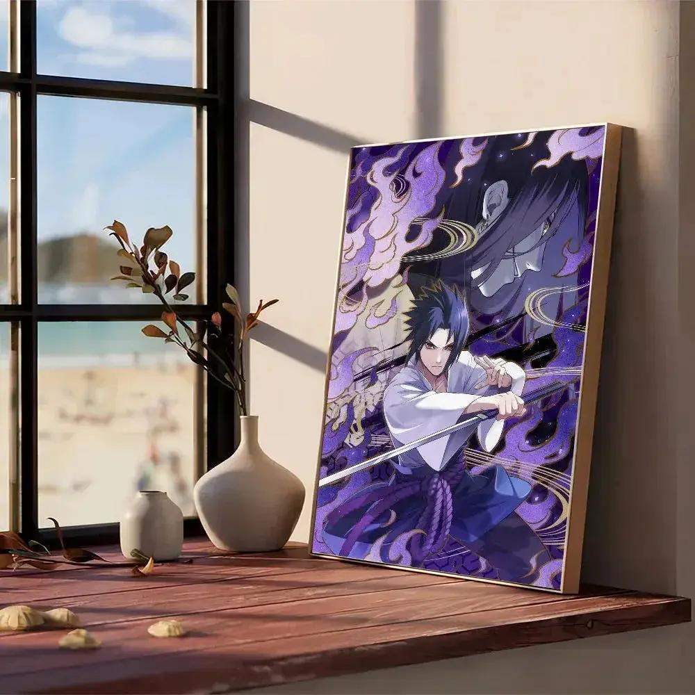 Naruto Shippuden Wall Posters Self Adhesive Vibrant Colors - ToylandEU