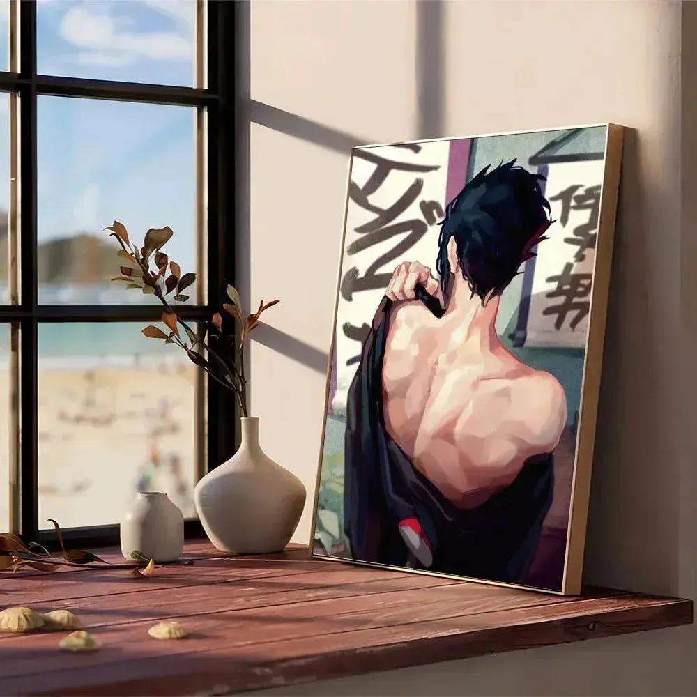 Naruto Shippuden Wall Posters Self Adhesive Vibrant Colors - ToylandEU