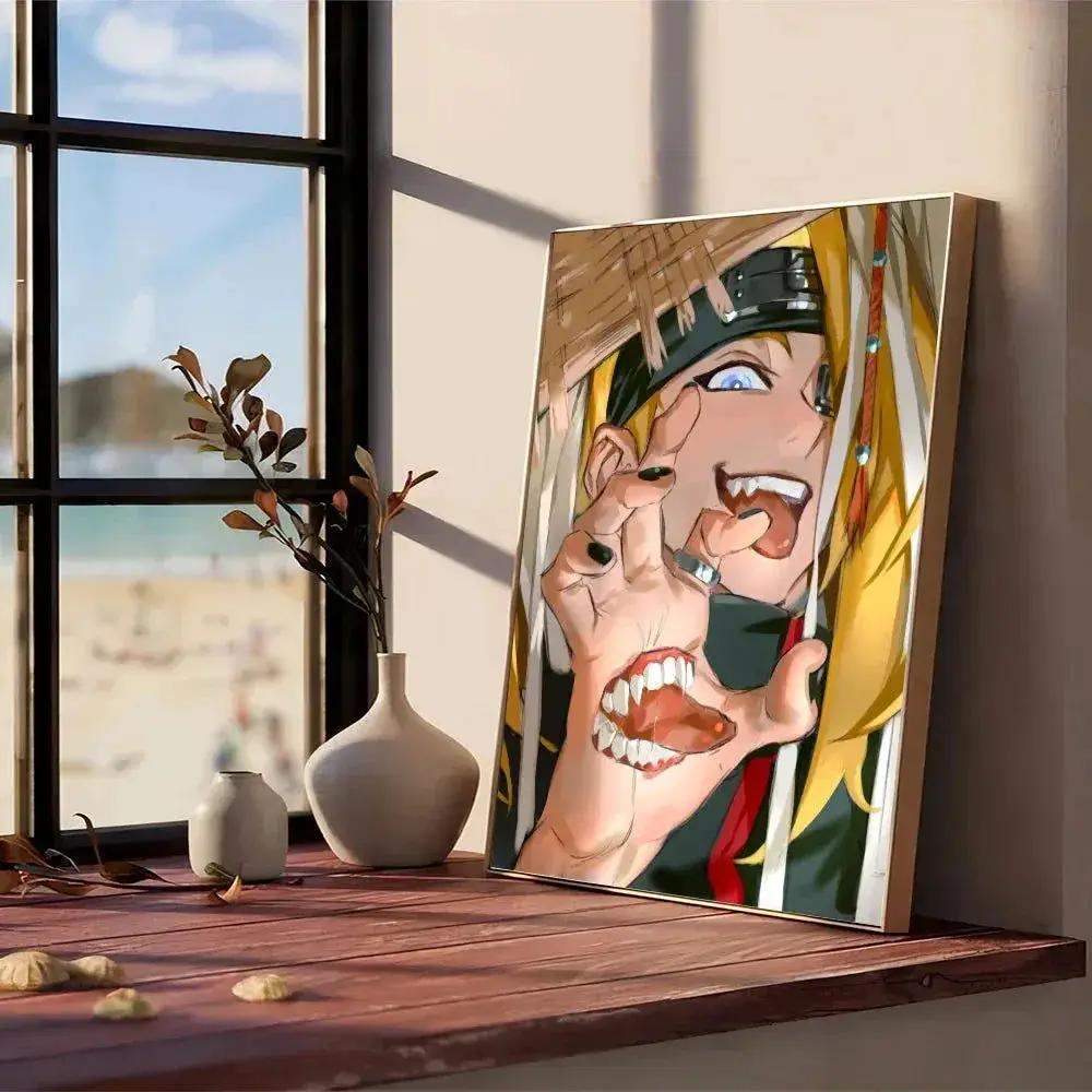 Naruto Shippuden Wall Posters Self Adhesive Vibrant Colors - ToylandEU