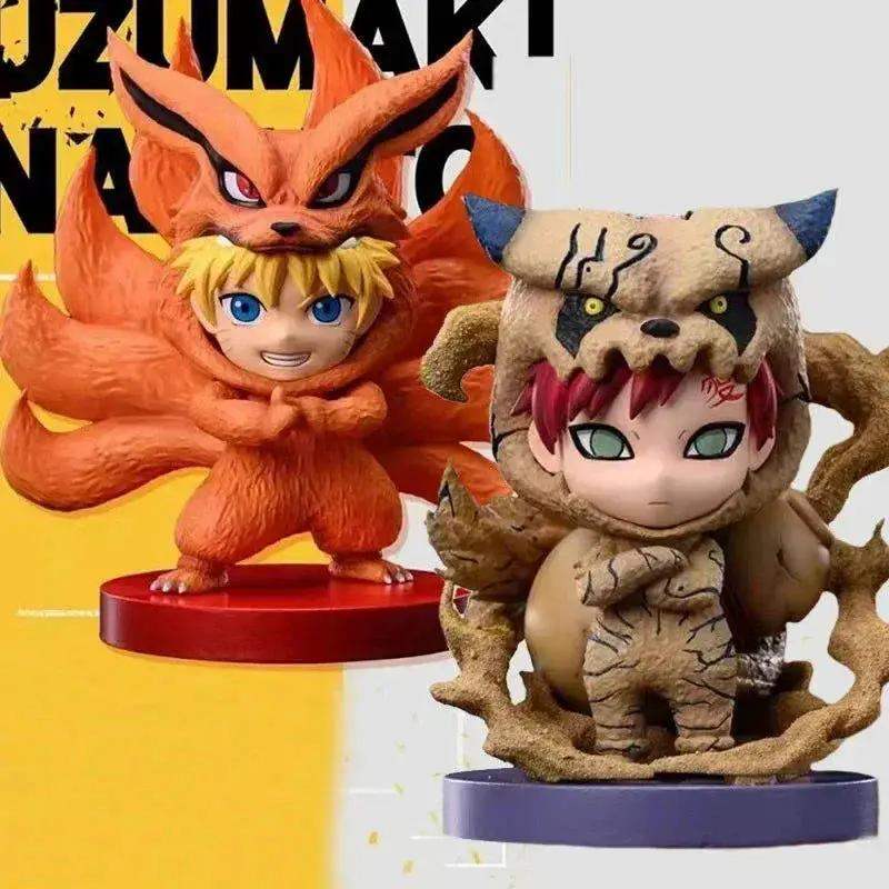 Naruto Chibi Figures Gaara And Naruto Tail Beast Showdown - ToylandEU