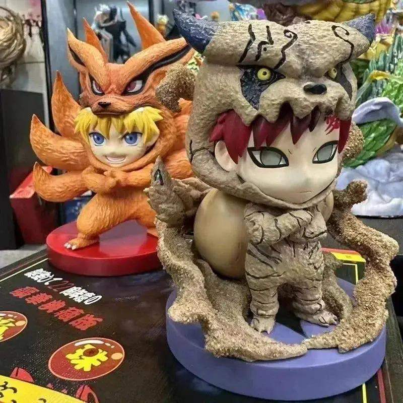 Naruto Chibi Figures Gaara And Naruto Tail Beast Showdown - ToylandEU