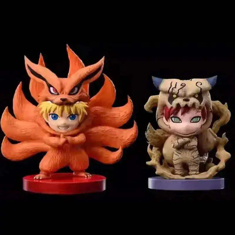 Naruto Chibi Figures Gaara And Naruto Tail Beast Showdown - ToylandEU