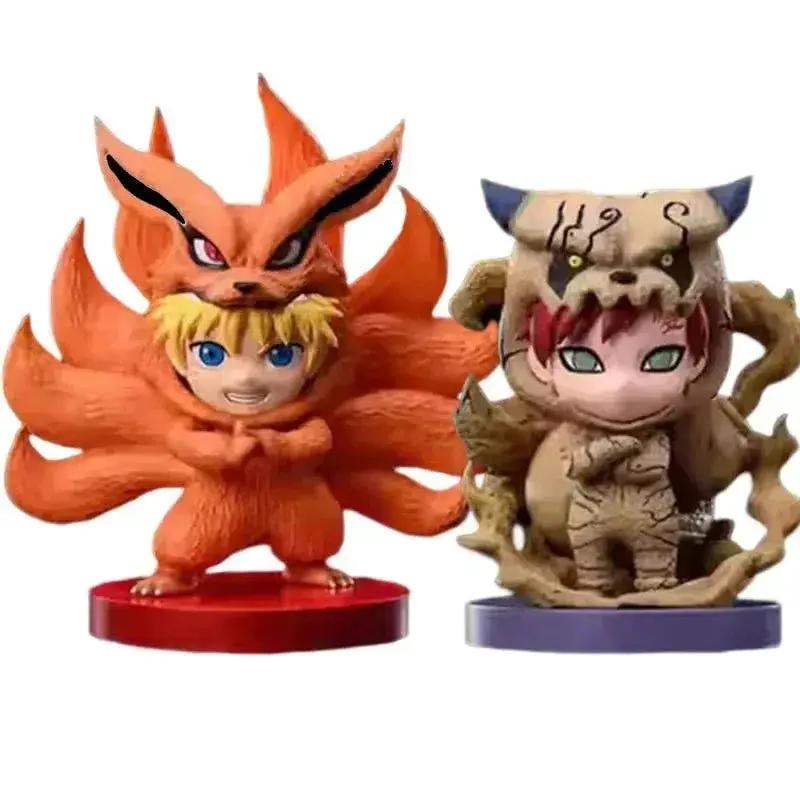 Naruto Chibi Figures Gaara And Naruto Tail Beast Showdown - ToylandEU