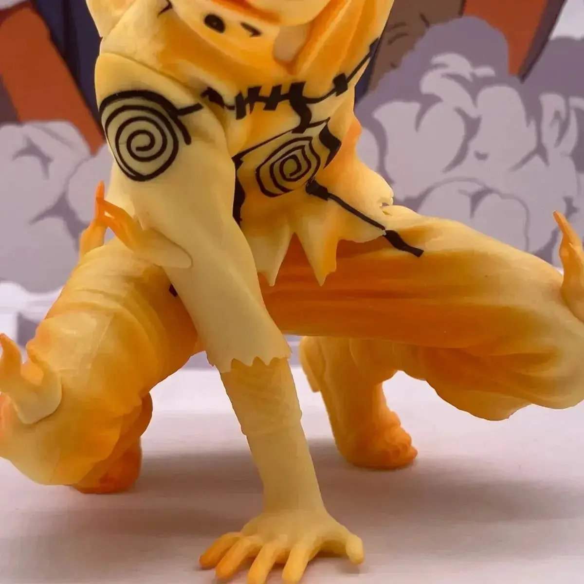 Naruto Uzumaki Tailed Beast Mode Highly Detailed Action Figure 10cm - ToylandEU