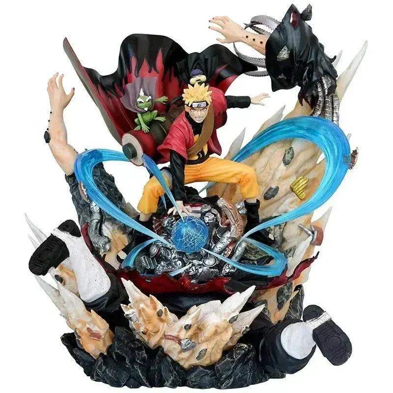 Naruto LED Rasenshuriken Figure Uzumaki Vs Kakuzu 28cm - ToylandEU