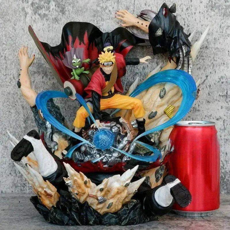Naruto LED Rasenshuriken Figure Uzumaki Vs Kakuzu 28cm - ToylandEU