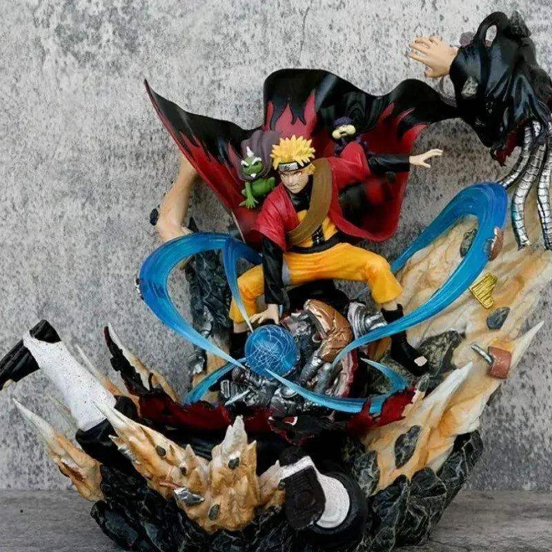 Naruto LED Rasenshuriken Figure Uzumaki Vs Kakuzu 28cm - ToylandEU
