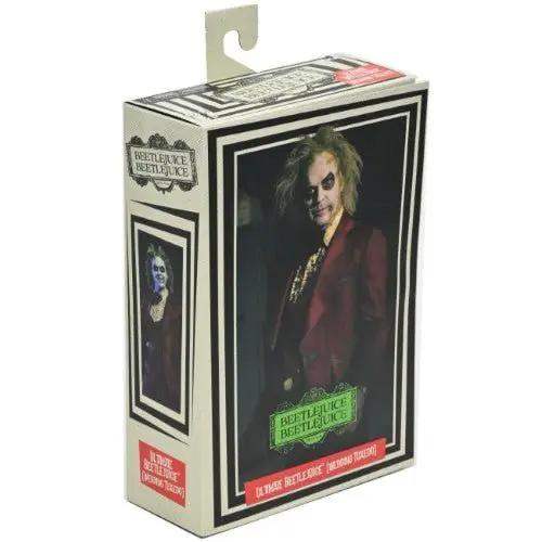 NECA Beetlejuice Beetlejuice Red Tuxedo 7-Inch Ultimate Action Figure - ToyShnip
