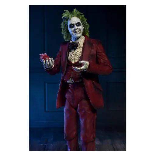 NECA Beetlejuice Beetlejuice Red Tuxedo 7-Inch Ultimate Action Figure - ToyShnip