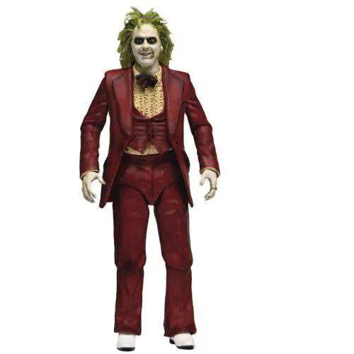 NECA Beetlejuice Beetlejuice Red Tuxedo 7-Inch Ultimate Action Figure - ToyShnip