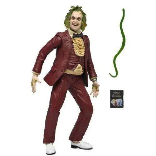NECA Beetlejuice Red Tuxedo 7-Inch Action Figure - ToyShnip