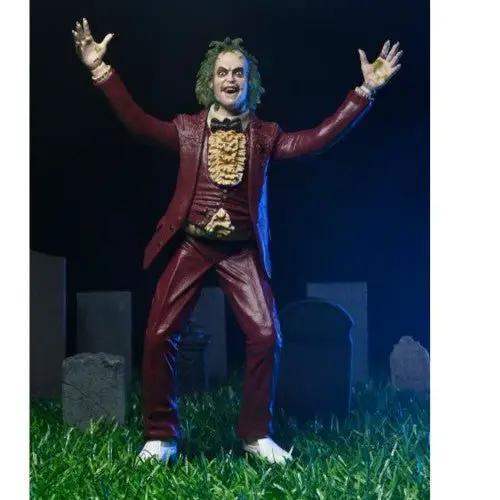 NECA Beetlejuice Red Tuxedo 7-Inch Action Figure - ToyShnip