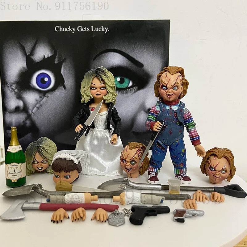 NECA Bride Of Chucky Action Doll Ultimate Scary Collectible - ToylandEU