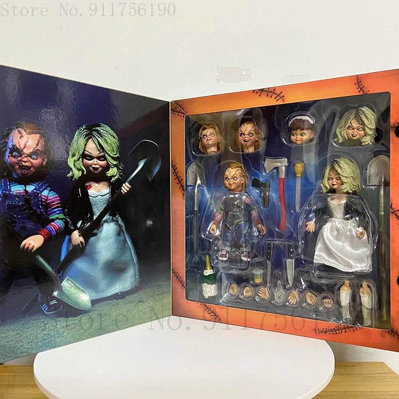 NECA Bride Of Chucky Action Doll Ultimate Scary Collectible - ToylandEU