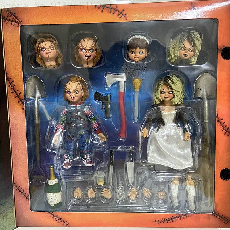 NECA Bride Of Chucky Action Doll Ultimate Scary Collectible - ToylandEU