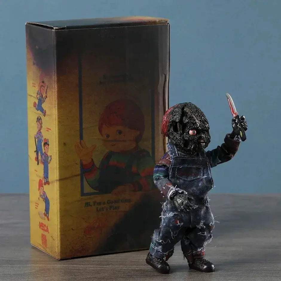 NECA Charred Chucky PVC Action Figure 12.5 Cm Unisex Scream Factory Limited Edition Collection - ToylandEU
