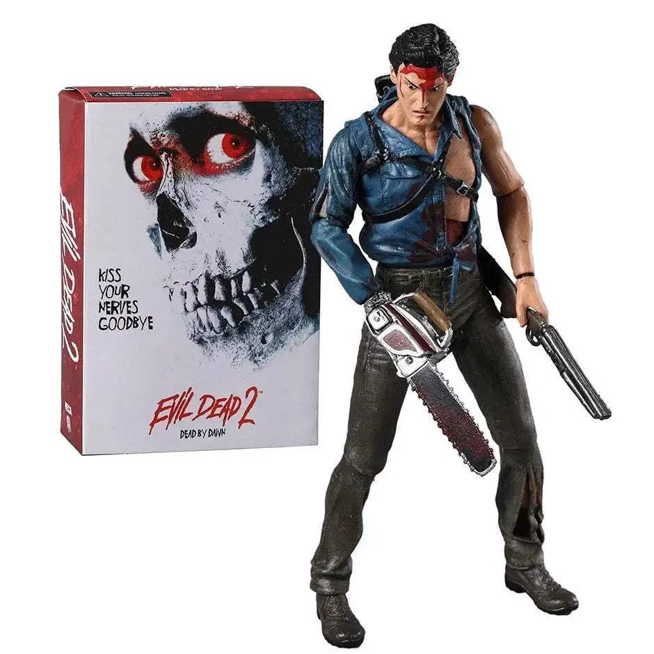 NECA Evil Dead White Variant Box Dead By Dawn Ultimate Ash - ToylandEU