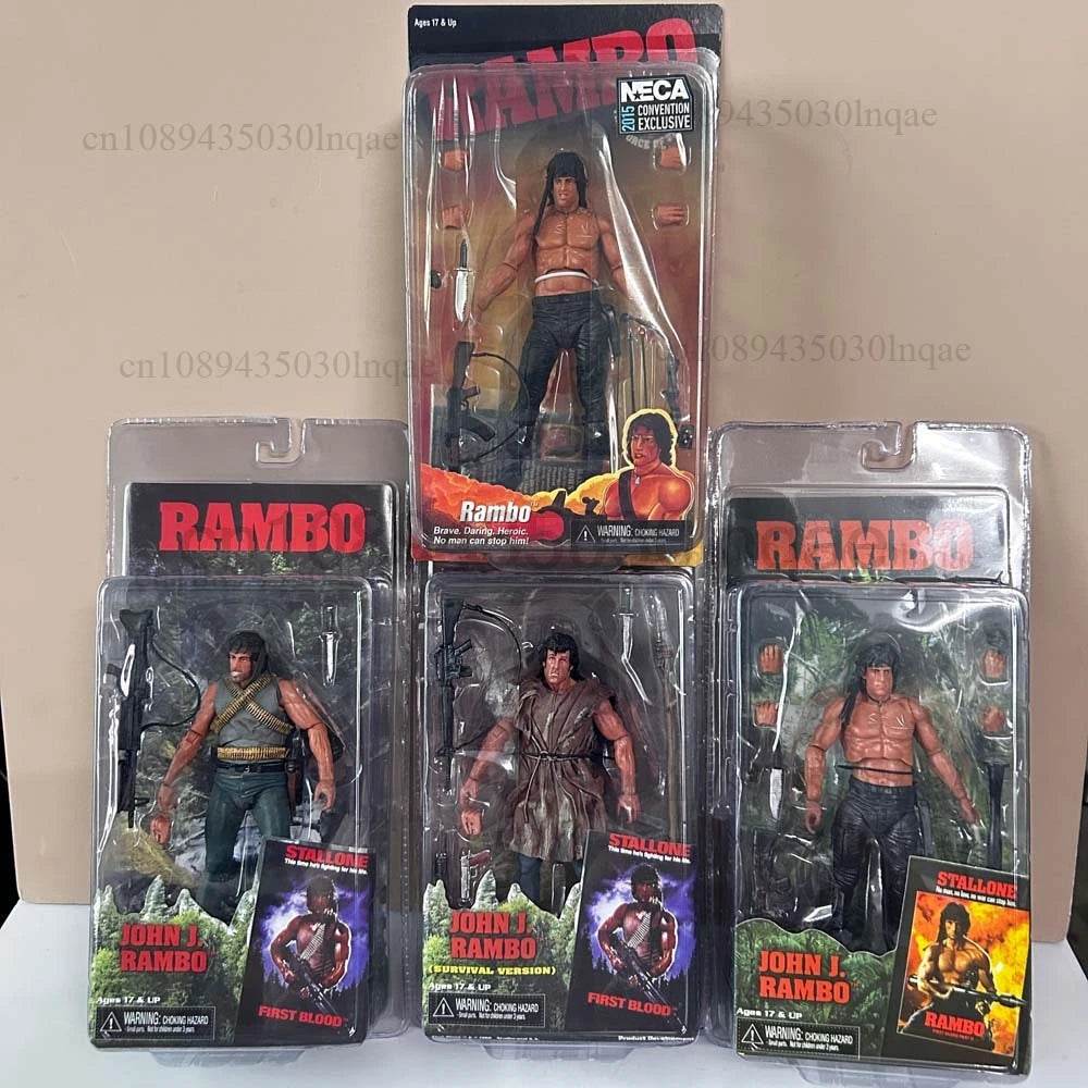 NECA Figure First Blood John J Rambo Stallone Action Figure - ToylandEU