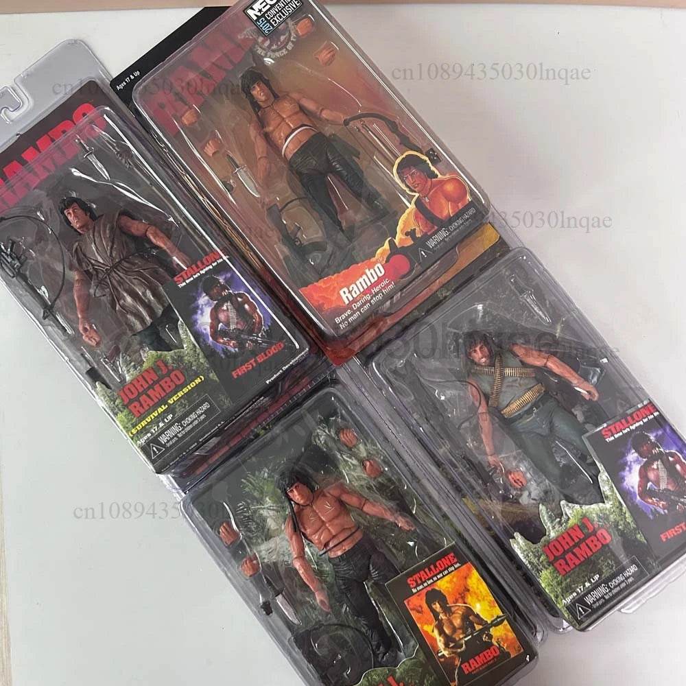 NECA Figure First Blood John J Rambo Stallone Action Figure - ToylandEU