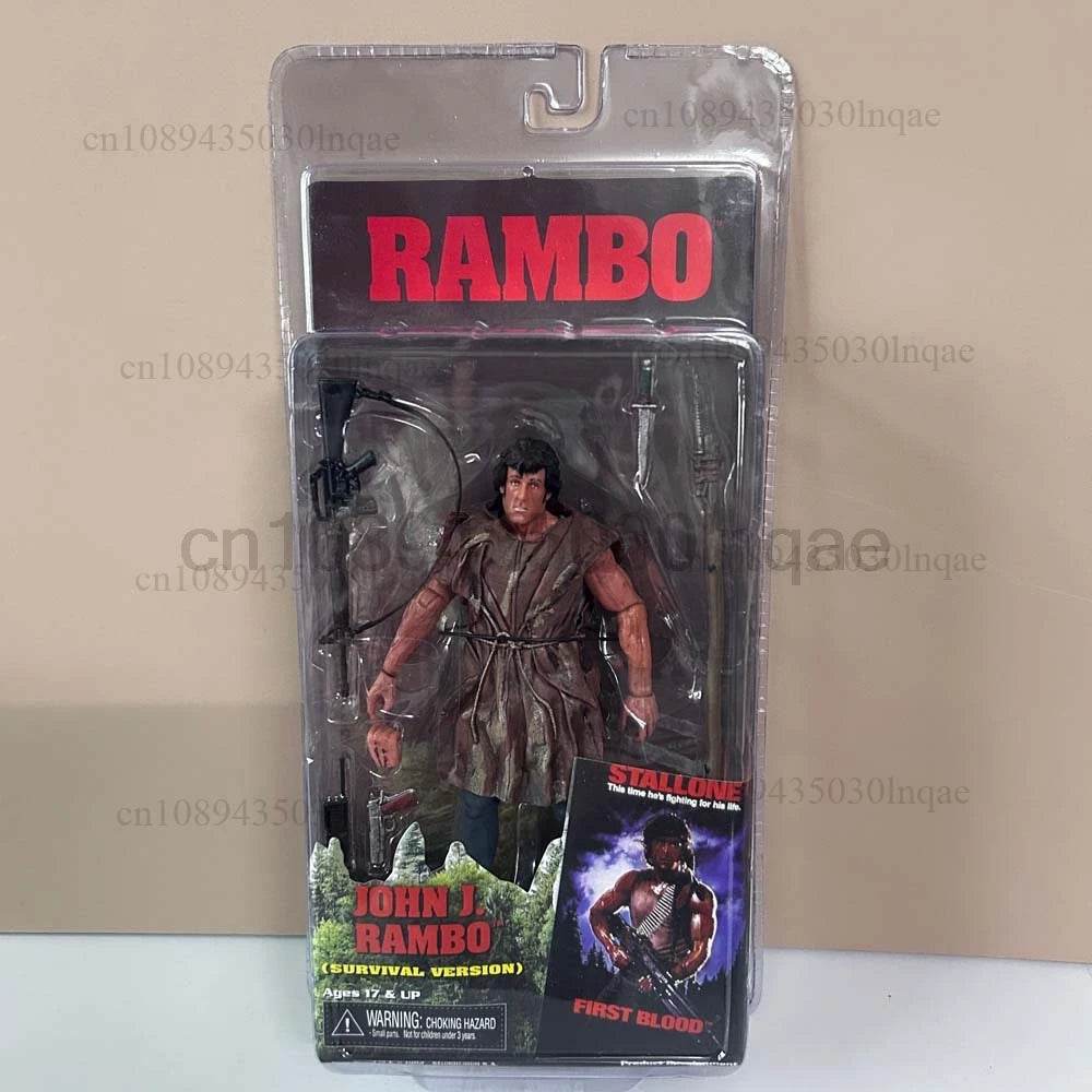 NECA Figure First Blood John J Rambo Stallone Action Figure - ToylandEU