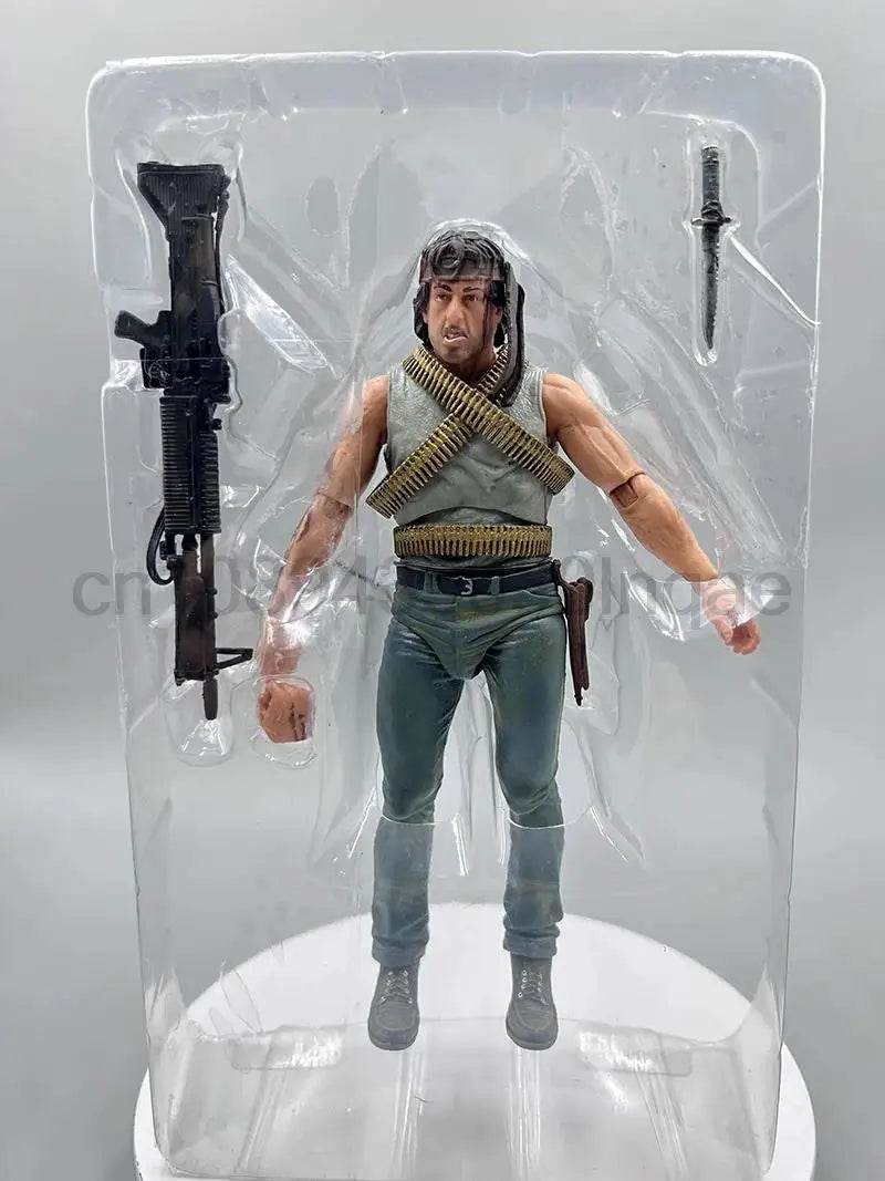 NECA Figure First Blood John J Rambo Stallone Action Figure - ToylandEU