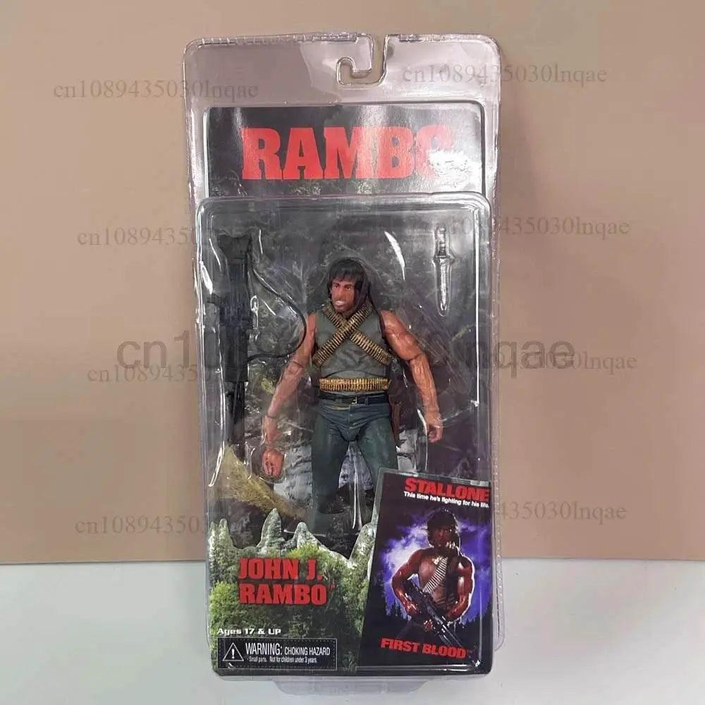  NECA Figure First Blood Rambo Stallone Action Figure -  ToylandEU™