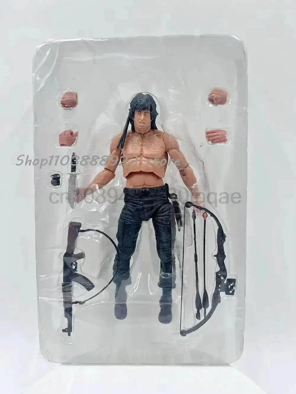  NECA Figure First Blood Rambo Stallone Action Figure -  ToylandEU™