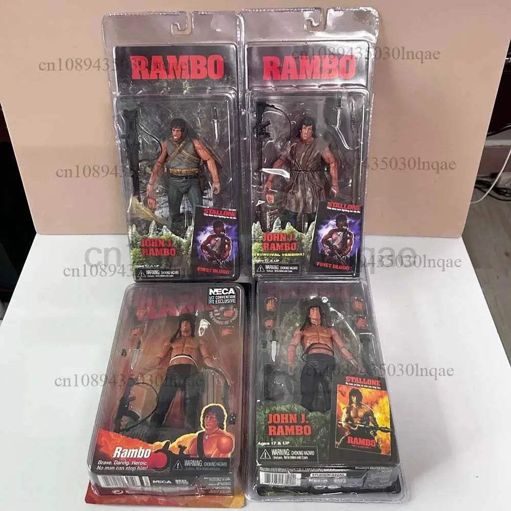  NECA Figure First Blood Rambo Stallone Action Figure -  ToylandEU™