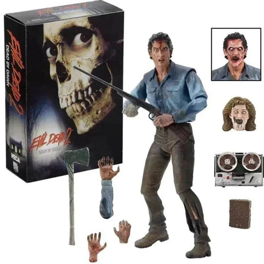 NECA Ghost Evil Dead 2 Dead By Dawn ASH Figure 18cm Gift - ToylandEU