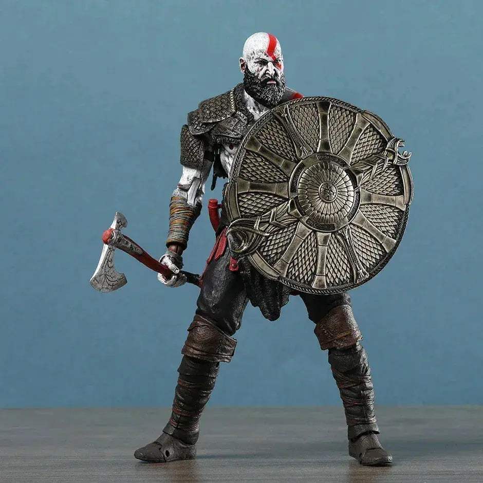 NECA God Of War 2018 Kratos PVC Action Figure 20 cm Collectible Model Toy Figurine - ToylandEU