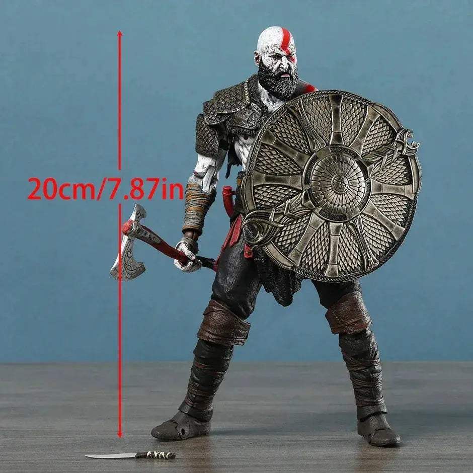 NECA God Of War 2018 Kratos PVC Action Figure 20 cm Collectible Model Toy Figurine - ToylandEU