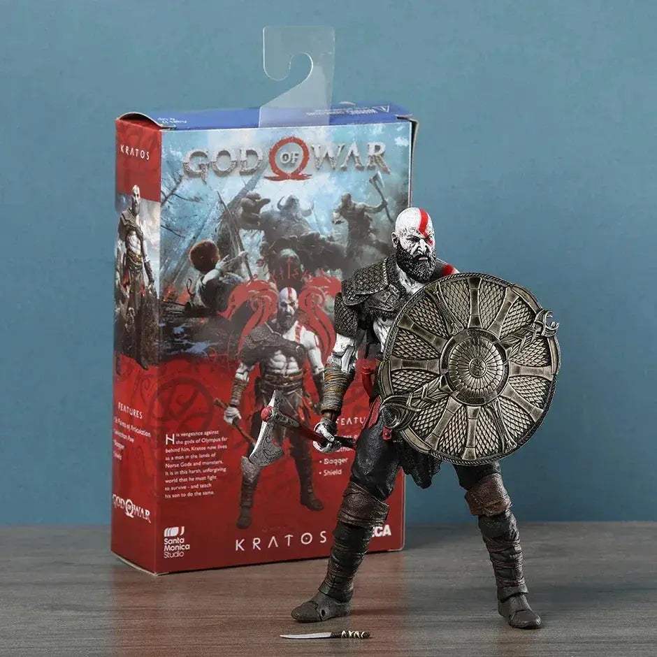 NECA God Of War 2018 Kratos PVC Action Figure 20 cm Collectible Model Toy Figurine - ToylandEU
