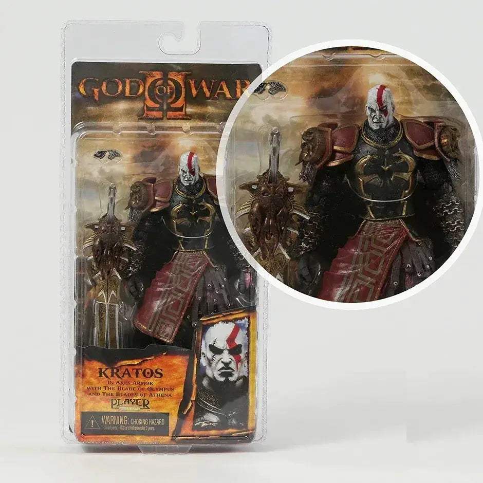 NECA God of War Kratos 7 Inch PVC Action Figure Toy Model Collectible Finished Goods Unisex - ToylandEU