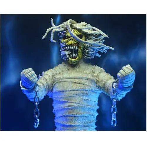 NECA Iron Maiden 'Mummy' Eddie Clothed 8-Inch Action Figure - ToyShnip