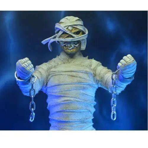 NECA Iron Maiden 'Mummy' Eddie Clothed 8-Inch Action Figure - ToyShnip
