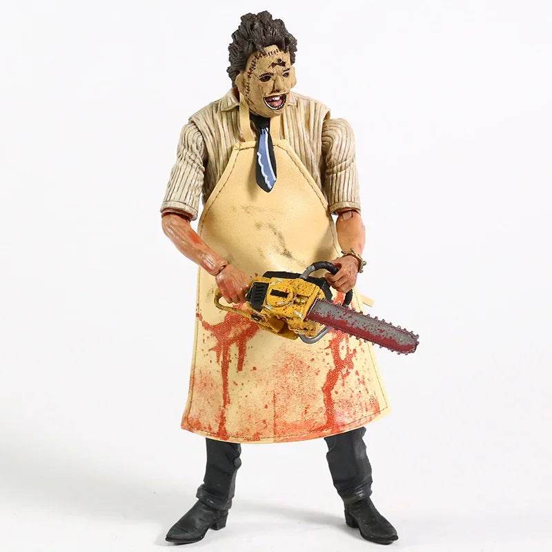 NECA Leatherface 7 Inches Action Figure with Accessories Toy - ToylandEU