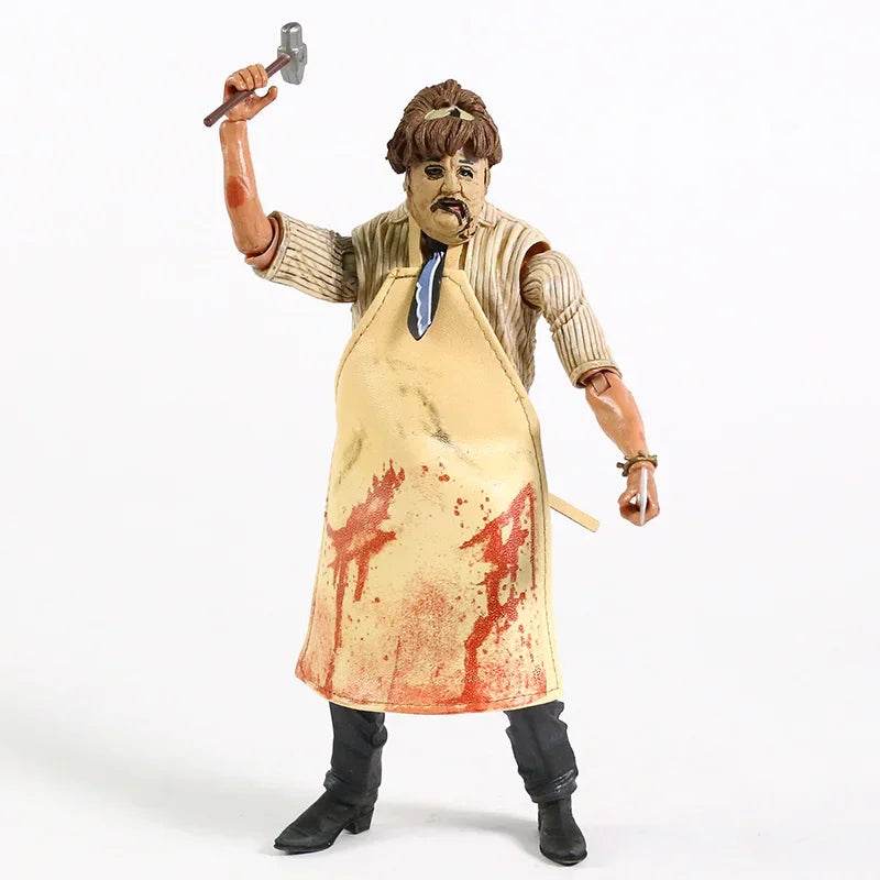 NECA Leatherface 7 Inches Action Figure with Accessories Toy - ToylandEU