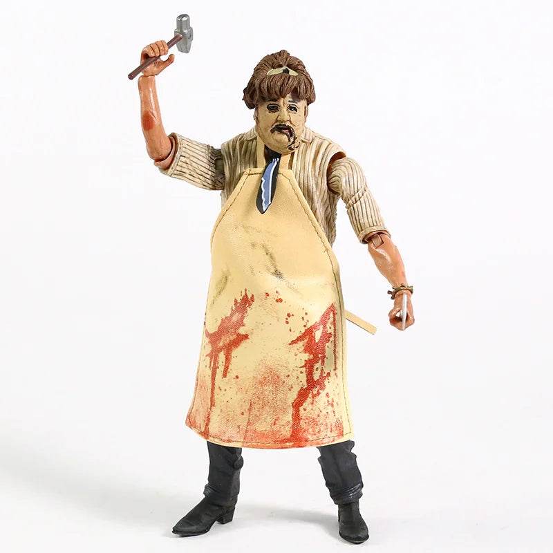 NECA Leatherface 7 Inches Action Figure with Accessories Toy - ToylandEU