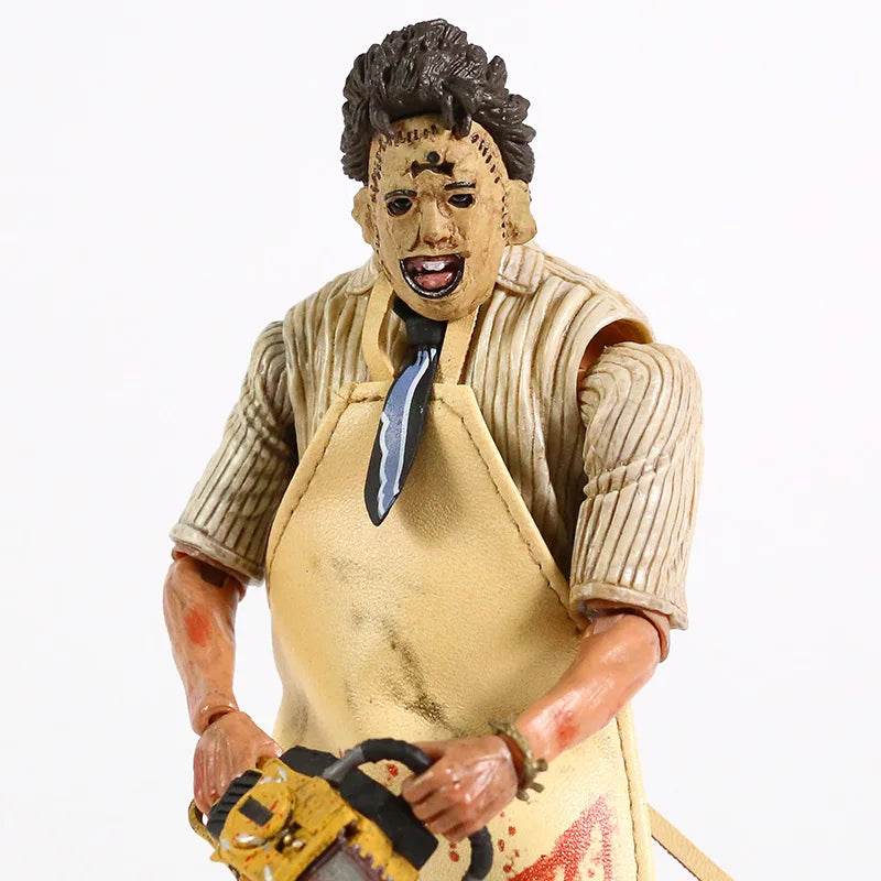 NECA Leatherface 7 Inches Action Figure with Accessories Toy - ToylandEU