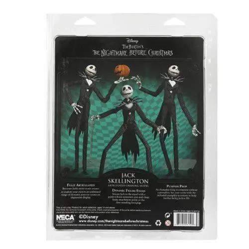 NECA Nightmare Before Christmas Jack Skellington with Pumpkin Action Figure - ToyShnip