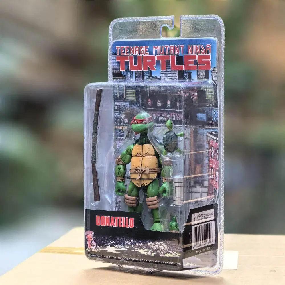 NECA Teenage Mutant Ninja Turtles 2008 Anime Figure TMNT Leo Raphael 14cm Action Figure New Birthday Gift -  ToylandEU™