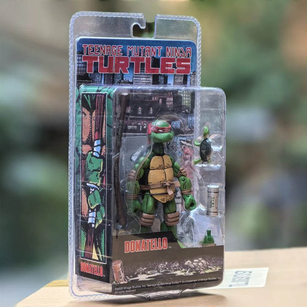 NECA Teenage Mutant Ninja Turtles 2008 Anime Figure TMNT Leo Raphael 14cm Action Figure New Birthday Gift - ToylandEU