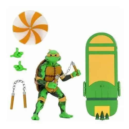  Michelangelo TMNT 7 Inch Action Figure Hoverboard Stand -  ToylandEU™