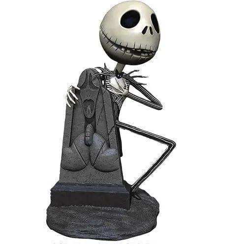 Nightmare Before Christmas Graveyard Jack Head Knocker Collectible Hand Painted - ToylandEU