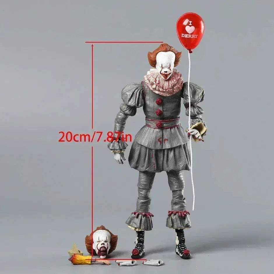 NECA Ultimate Clown Action Figure PVC Model 19 to 20 cm Unisex Collectible Toy Tall - ToylandEU