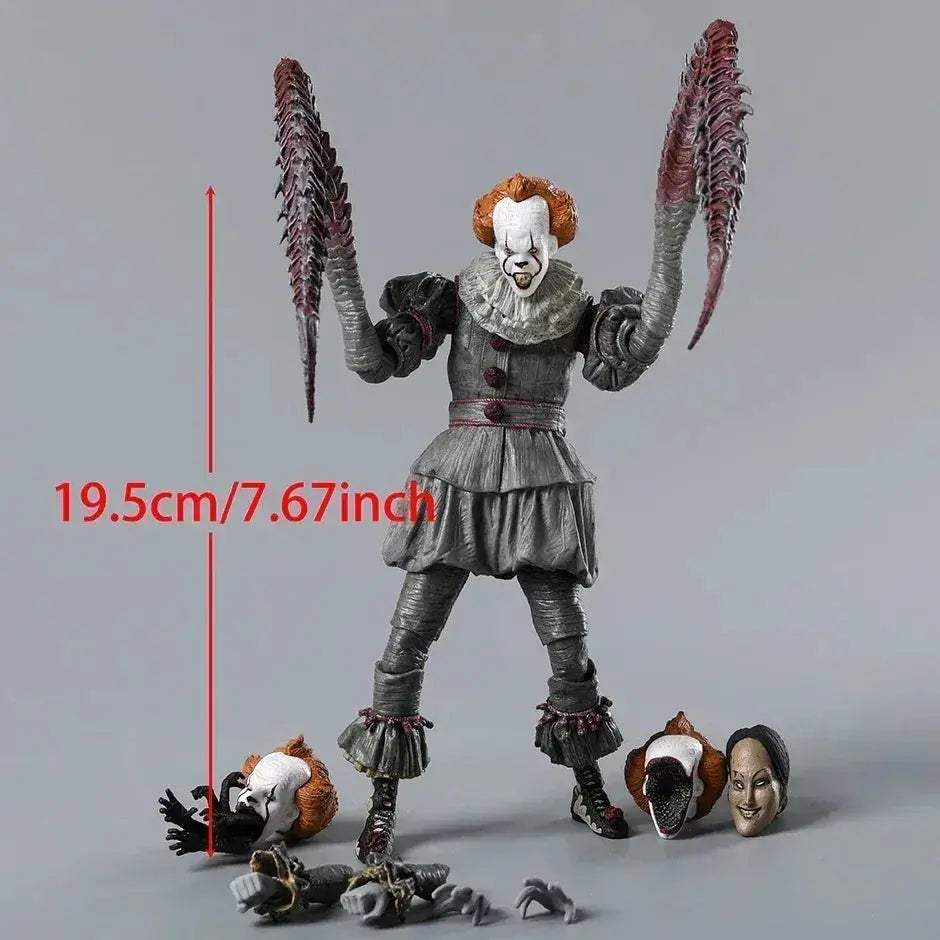NECA Ultimate Clown Action Figure PVC Model 19 to 20 cm Unisex Collectible Toy Tall - ToylandEU