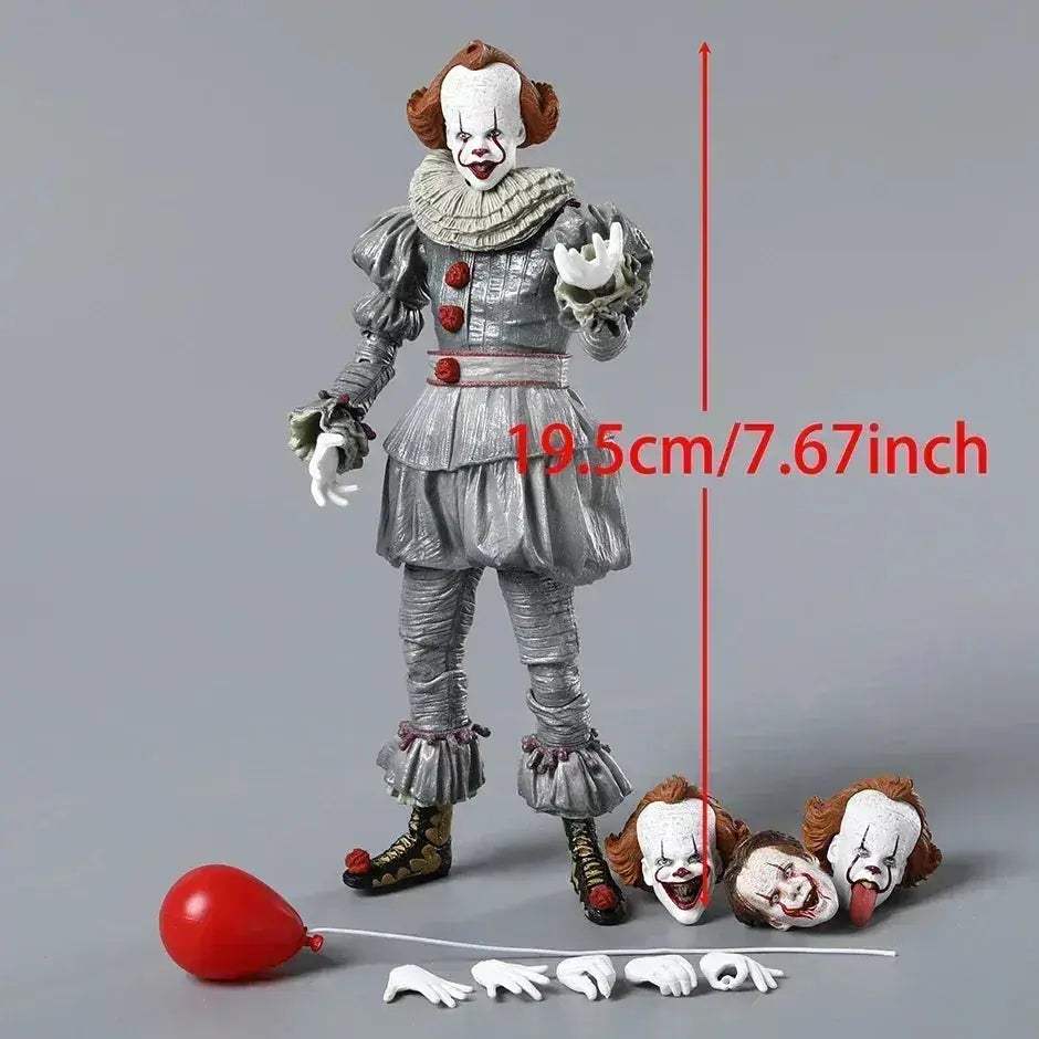 NECA Ultimate Clown Action Figure PVC Model 19 to 20 cm Unisex Collectible Toy Tall - ToylandEU