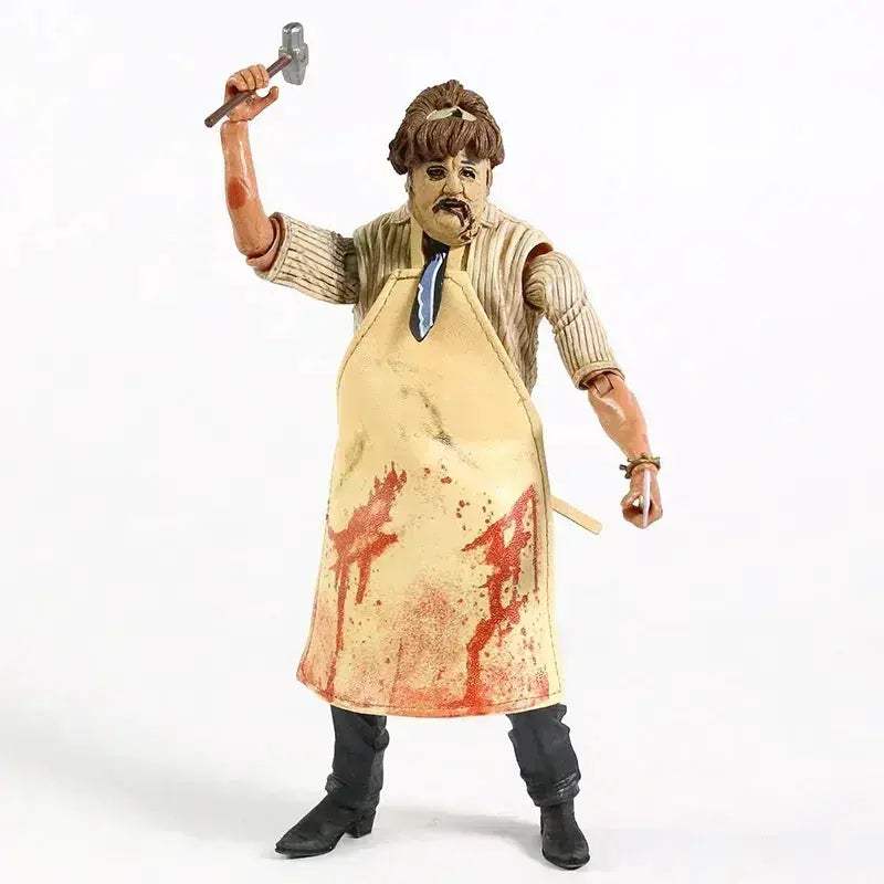 NECA Ultimate Leatherface PVC Action Figure 18 cm Collectible Model Toy for Display - ToylandEU