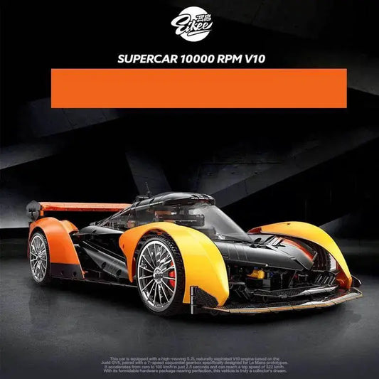 NEW 2135Pcs Technical GT Hyper Speed Car Building Blocks -  ToylandEU™